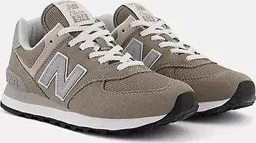 New Balance 574 Core grau/weiß (Damen)