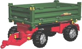 rolly toys rollyMultitrailer Anhänger 2-achsig grün
