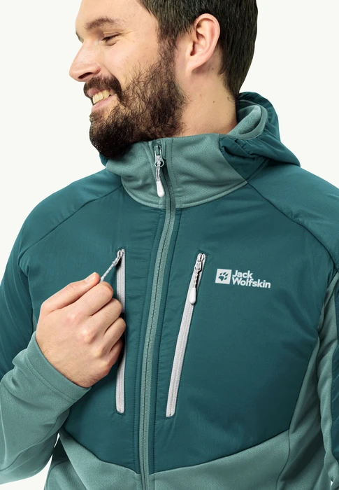 Jack Wolfskin Alpgrat Pro Ins Fz Funktionsjacke jade green (Herren)