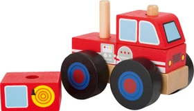Legler Small Foot Konstruktionsfahrzeug Feuerwehr