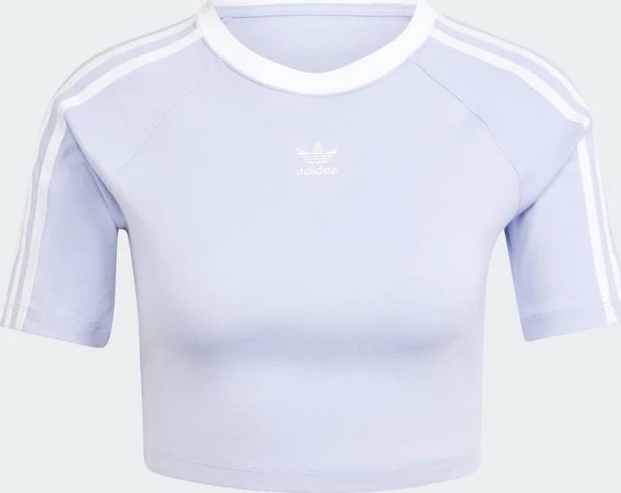 adidas 3-Streifen Baby T-Shirt kurzarm violet tone (Damen)