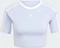 adidas 3-Streifen Baby T-Shirt kurzarm violet tone (Damen) Vorschaubild