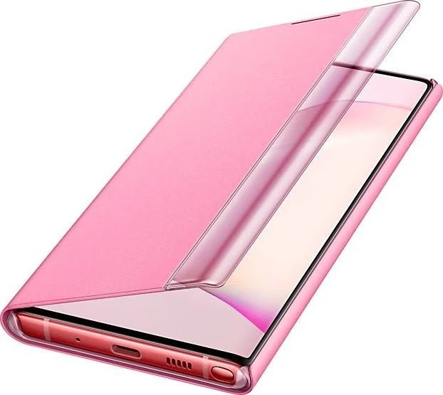 Samsung Clear View Cover für Galaxy Note 10 pink