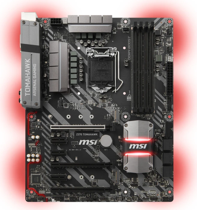 MSI Z370 Tomahawk (Intel 1151 v2)