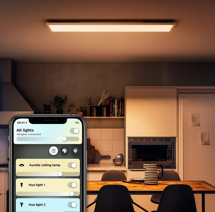 Philips Hue White Ambiance Aurelle LED Panel 120x30 55W