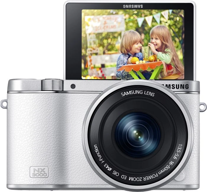 Samsung NX3000 weiß mit Objektiv NX 16-50mm 3.5-5.6 ED PZ OIS i-Function