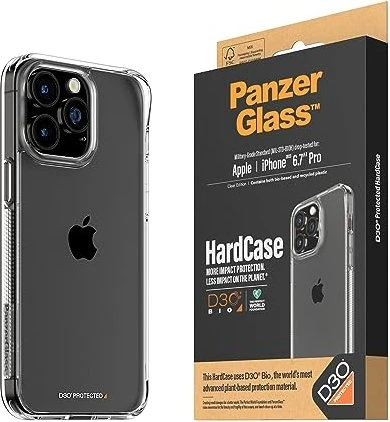 PanzerGlass Hard Case für Apple iPhone 15 Pro Max transparent