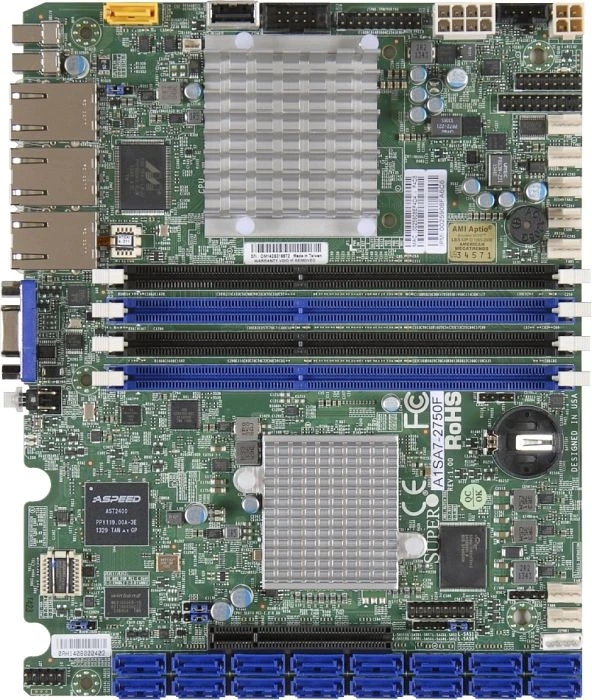 Supermicro A1SA7-2550F, retail