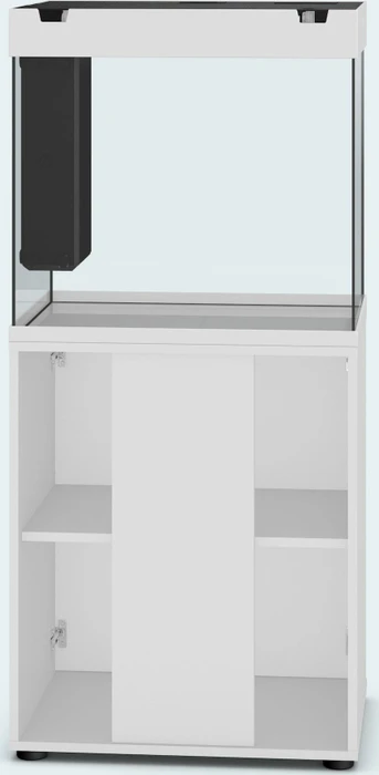 Juwel Lido 120 LED Aquarium-Set mit Unterschrank, weiß/weiß, 120l