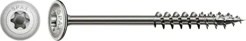 Spax Edelstahl rostfrei A4 4CUT T-STAR plus T30 Holzbauschraube, 6x140mm, 100 Stück