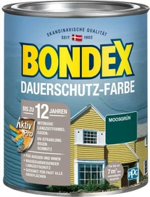 Bondex Dauerschutz-Farbe moosgrün, 750ml