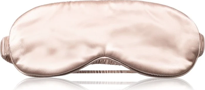 Crystallove Seidenschlafmaske gold