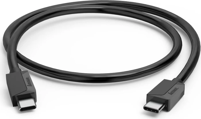 Hama USB-C-Kabel USB 2.0 480Mbit/s 3A 60W 3m schwarz