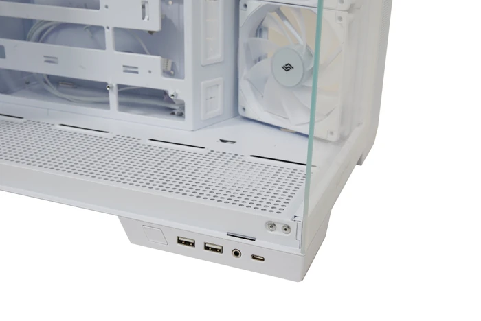 Silentware View A-RGB White, Glasfenster