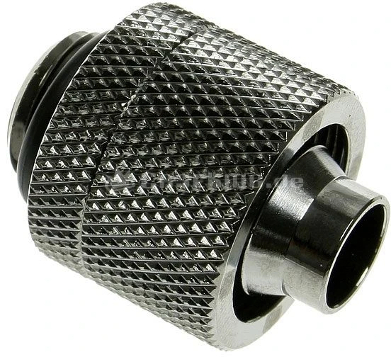 Bitspower Anschluss G1/4" auf 16/10mm glänzend schwarz