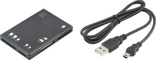 Renkforce CR01e Multi-Slot-Cardreader, USB 2.0 Mini-B [Buchse]