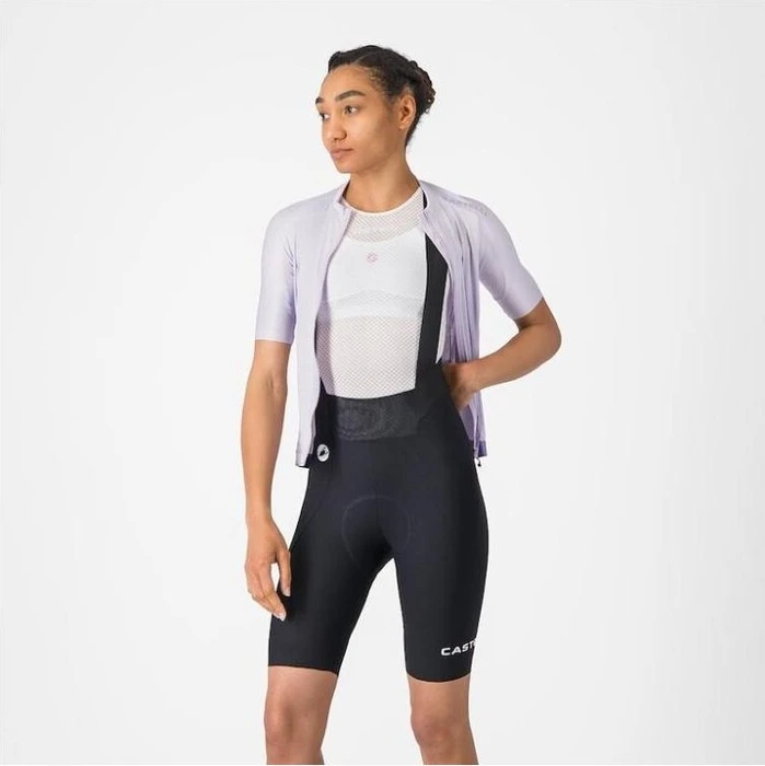 Castelli Espresso 2 DT Bibshort Fahrradhose kurz schwarz (Damen)