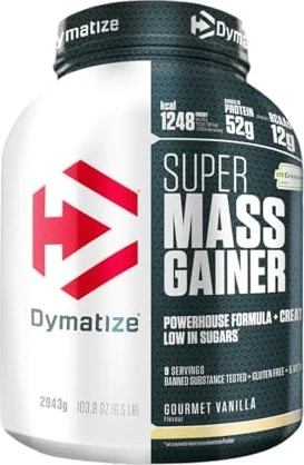 Dymatize Super Mass Gainer BCAA Gourmet Vanilla 2.94kg