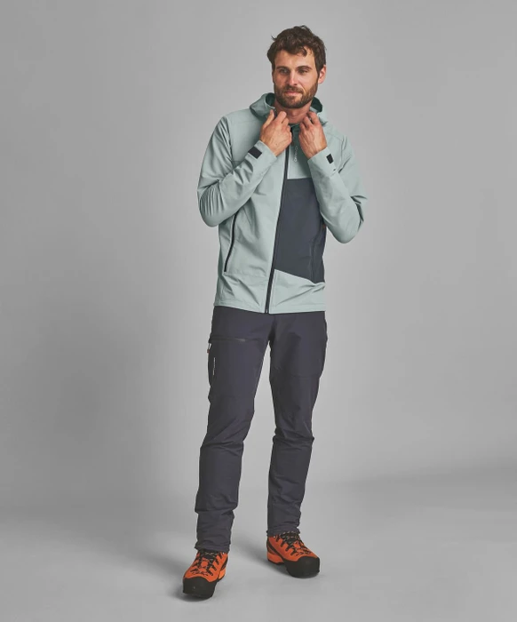 Ortovox Seceda Softshell Funktionsjacke hey grey (Herren)