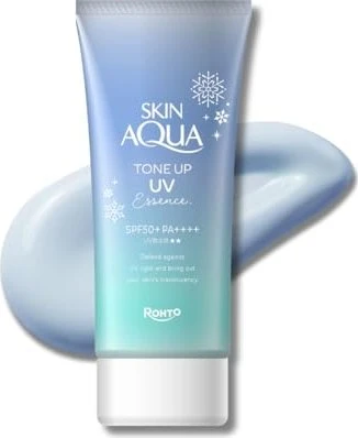 Skin Aqua Tone Up UV Essence Sonnencreme Lavendel LSF50+, 80g