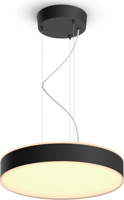 Philips Hue White Ambiance Enrave Pendelleuchte schwarz