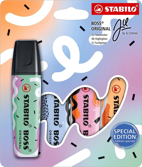 pastell Special Edition sortiert, 4er-Set, Etui
