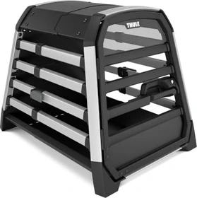 Thule Allax S, Hundebox fürs Auto, schwarz/grau