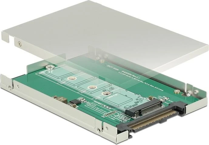 DeLOCK U.2 2.5" -> M.2 PCIe