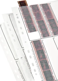 Hama 10x4 Streifen 24x36mm Pergamin Negativ-Hüllen, 25 Stück