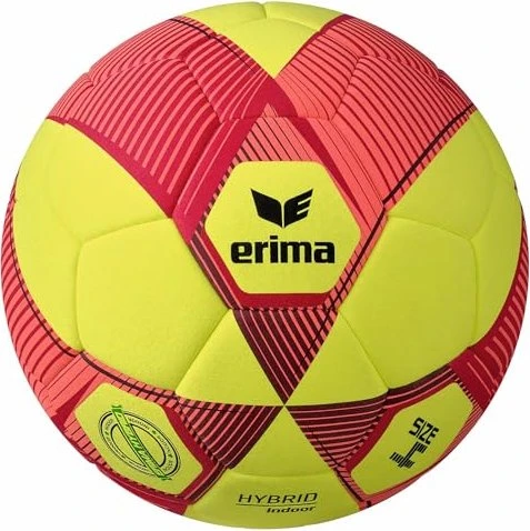 Erima Hybrid Indoor Fußball gelb/rot