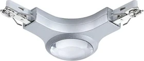 Paulmann URail Schienensystem-Komponente dimmbarer LED L-Verbinder chrom matt
