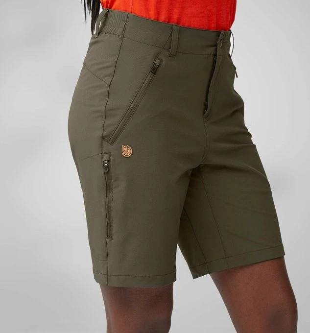 Fjällräven Abisko Trail Stretch Hose kurz deep forest (Damen)