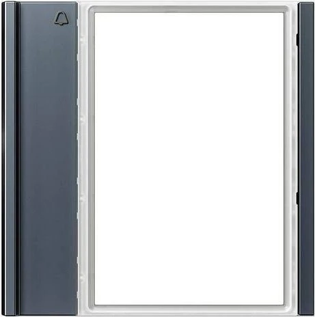 Siedle TM 700-1-0 AG Ruftasten für Vario Türsprechanlage, 1 Teilnehmer, anthrazit