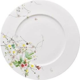 Rosenthal Brillance Bone China Fleurs Sauvages Platzteller mit Fahne 33.2cm