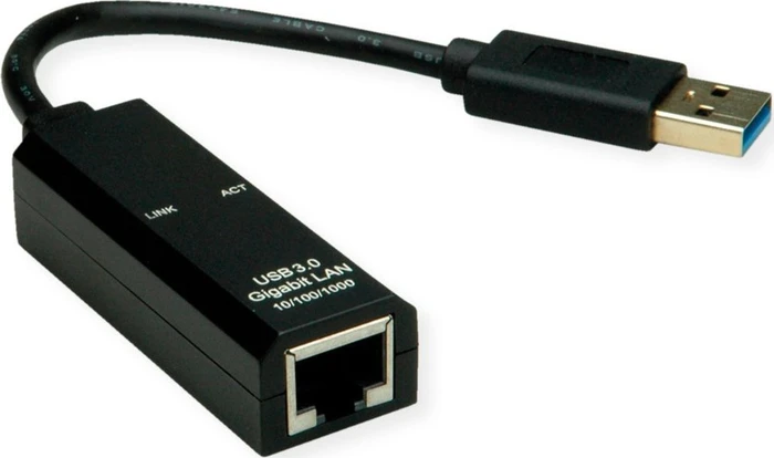 Value Gigabit LAN-Adapter, RJ-45, USB-A 3.0 [Stecker]