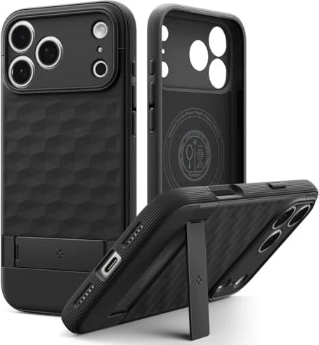 Spigen Parallax S (MagFit) für Apple iPhone 17 Pro matte black
