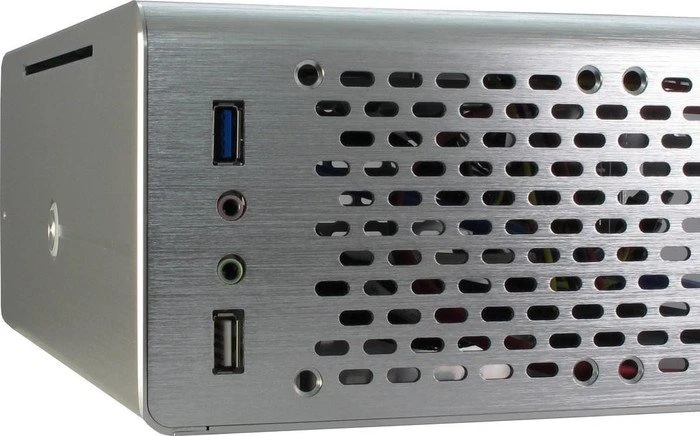 Inter-Tech Mini ITX E-i7 silber, 84W extern, Mini-ITX