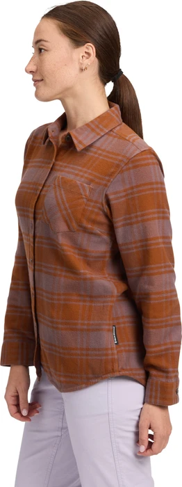 Black Diamond Project Flannel Hemd langarm dark mauve/clay (Damen)