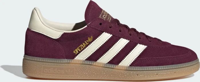 adidas Handball Spezial maroon/cream white/gold metallic