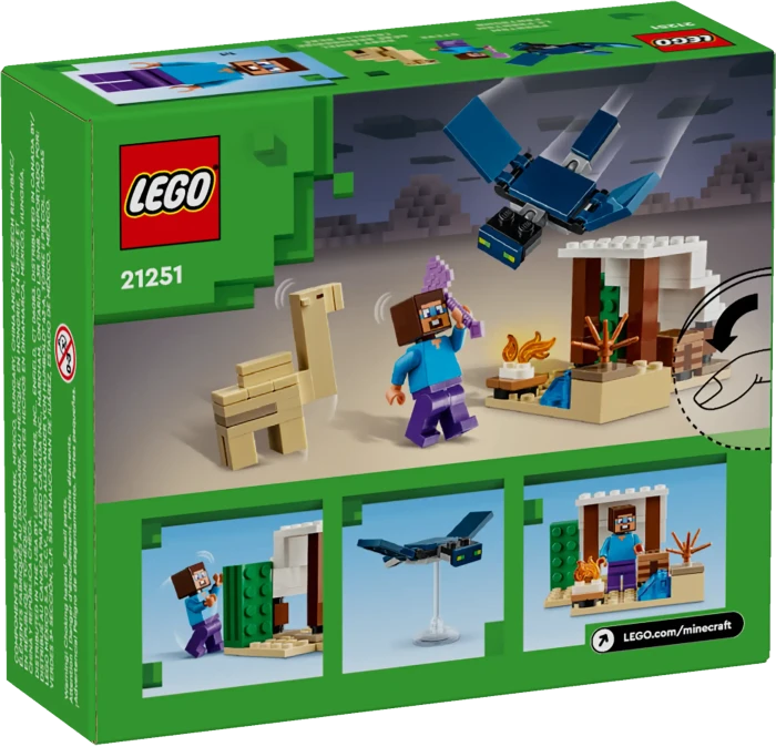 LEGO Minecraft - Steves Wüstenexpedition