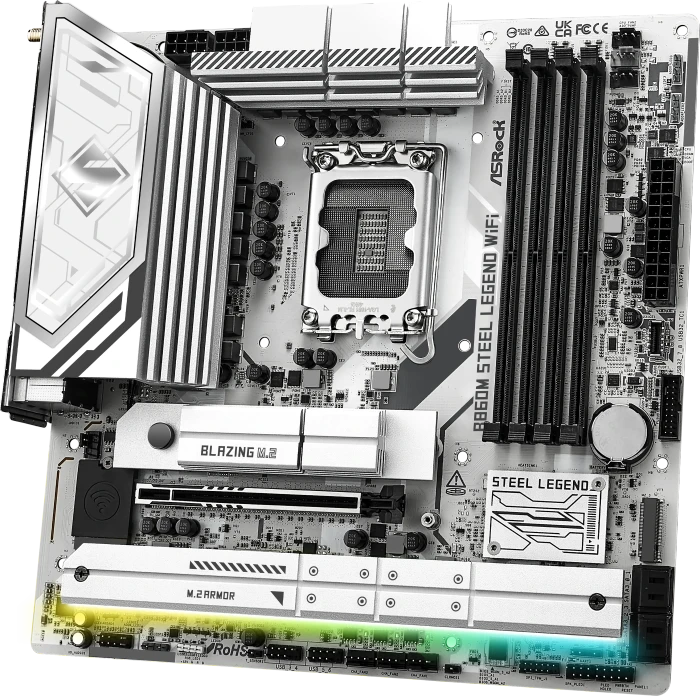 ASRock B860M Steel Legend WiFi (Intel 1851)