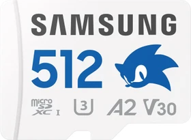 Samsung PRO Plus R180/W130 512GB Sonic the Hedgehog Kit, UHS-I U3, A2, Class 10