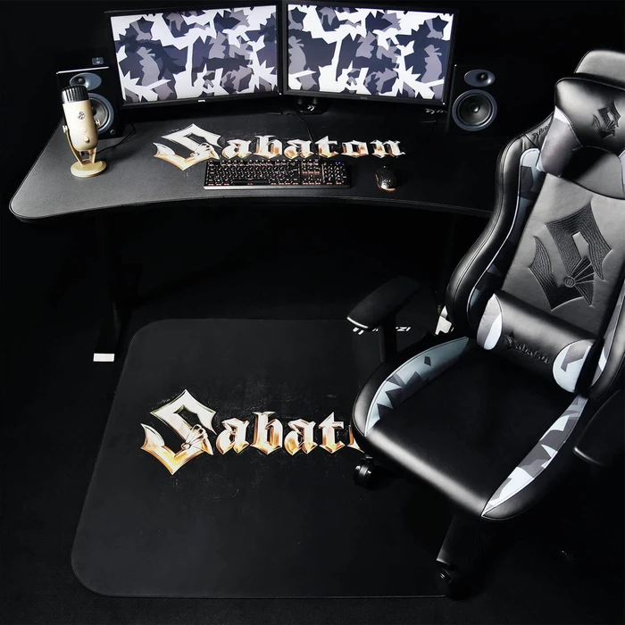 Arozzi Zona Bodenschutzmatte, Sabaton Edition, quadratisch, weich