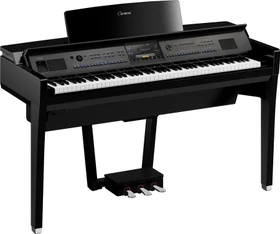 Yamaha Clavinova CVP-909 schwarz hochglanz