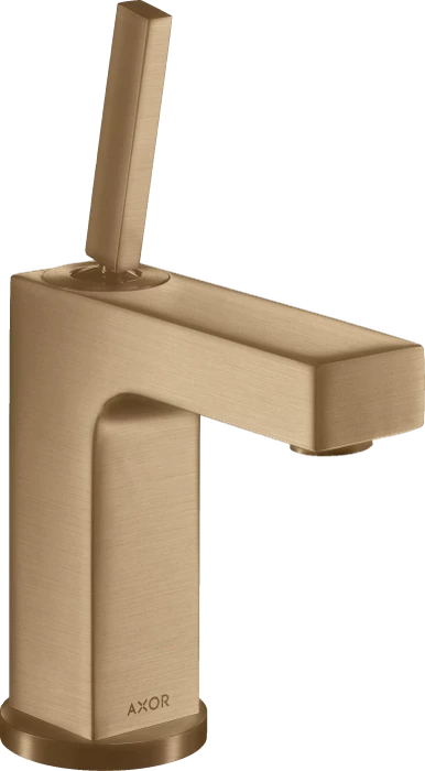 Hansgrohe Axor Citterio 110 Waschbeckenarmatur mit Ablauffernbedienung brushed bronze