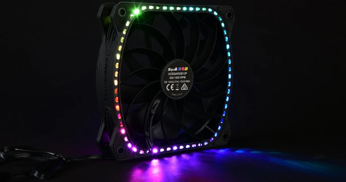 Enermax SquA RGB, LED-Steuerung, 120mm, 3er-Pack