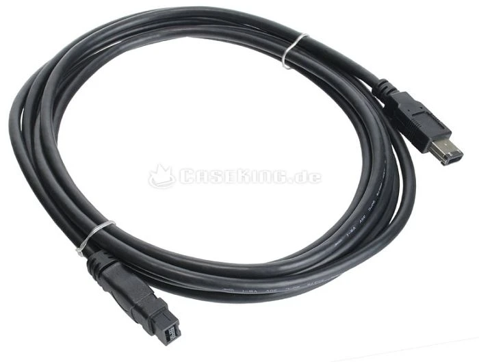 FireWire IEEE-1394 Kabel, 6-Pin auf 6-Pin, 5m