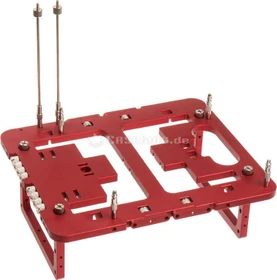 Streacom BC1 Mini Open Benchtable, rot, Mini-ITX
