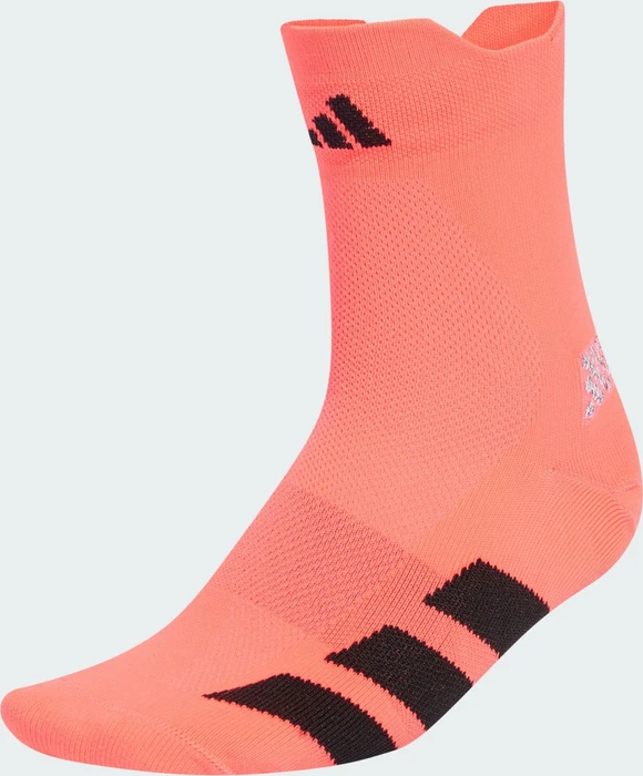 adidas Adizero Quarter Laufsocken solar turbo/black (KR8960)