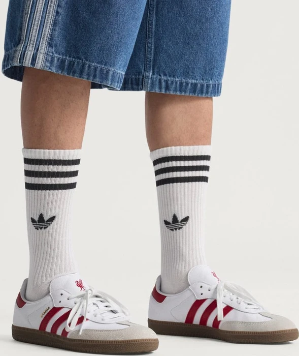 adidas Samba FC Liverpool cloud white/strawberry red/gum